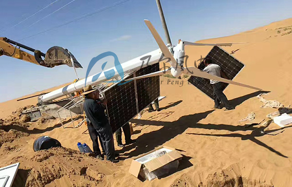 風力發電機建造流程